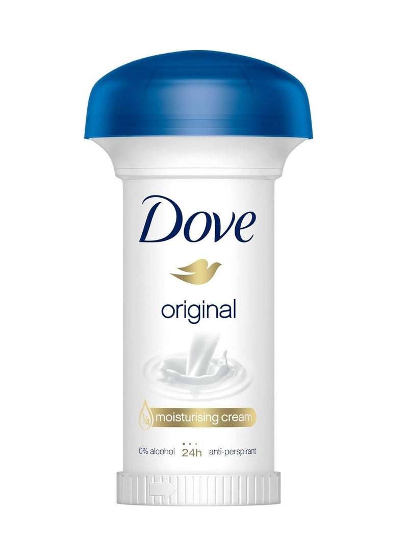 Dove Women Antiperspirant Deodorant Rollon Original 50ml - Image 1